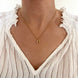 Equestrian Jewelry ketting Lola: fijne ketting met hoefijzerhanger bezet met zirkonia, in goud of zilver