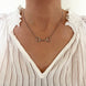 Equestrian Jewelry ketting Oly met hanger geïnspireerd op het Verdun-bit, in zilver en goud