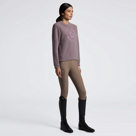 CT Fleece Crew Neck Dames Dames Truien & Sweaters - Maddelin Equestrian Cavalleria Toscana