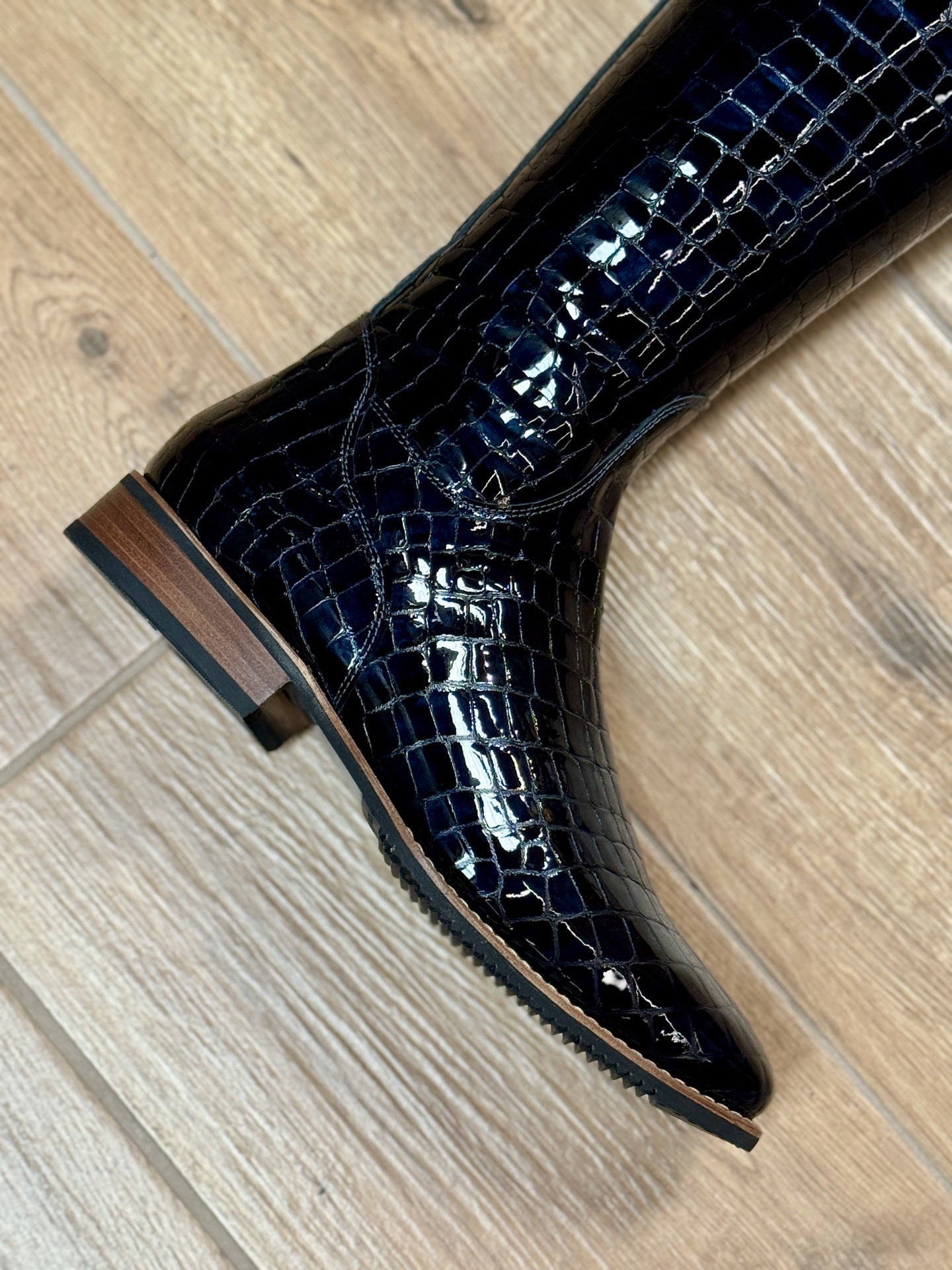 De Niro Bellini Lucido Capri G33 Dodone & GGS79 + Knee Comfort Rijlaarzen - Maddelin Equestrian De Niro Boot Co