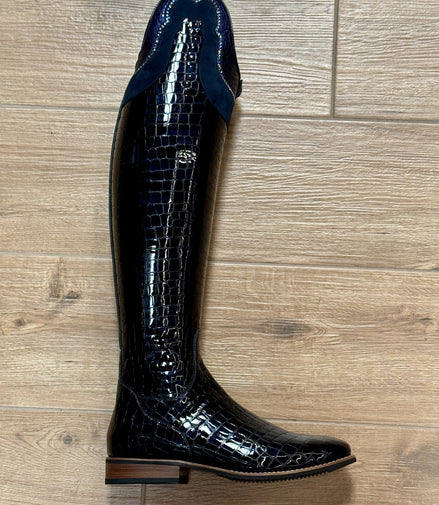 De Niro Bellini Lucido Capri G33 Dodone & GGS79 + Knee Comfort Rijlaarzen - Maddelin Equestrian De Niro Boot Co