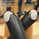 De Niro Salentino/02 Top Regal Pink Black Patent Piping Stones Rose gold Rijlaarzen - Maddelin Equestrian De Niro Boot Co
