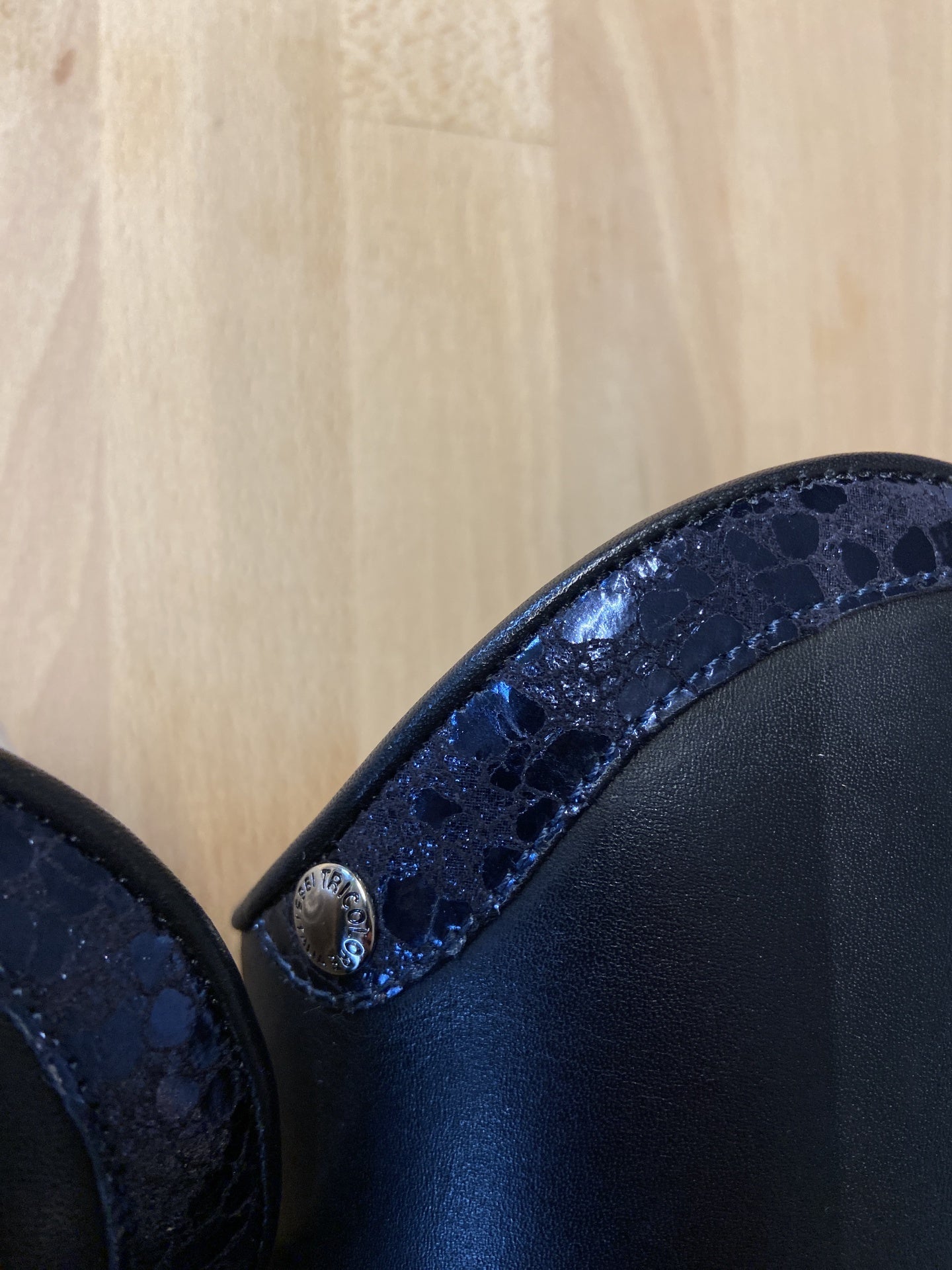 DeNiro Italo 01 Smooth Black Ice Notte Rijlaarzen - Maddelin Equestrian De Niro Boot Co