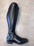 DeNiro Italo Smooth Black Lucido Black Rijlaarzen - Maddelin Equestrian De Niro Boot Co