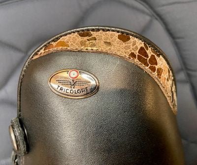 DeNiro Italo/01 Smooth Black Icebronzo Rijlaarzen - Maddelin Equestrian De Niro Boot Co