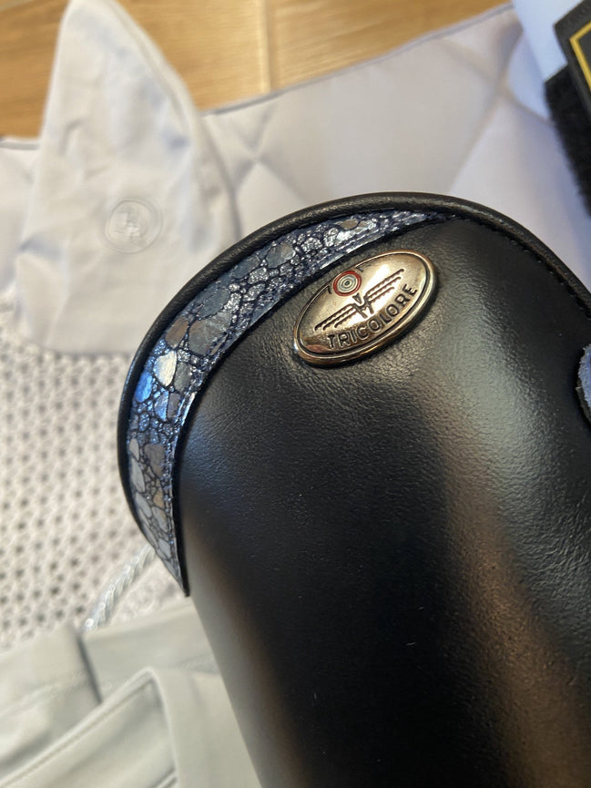 DeNiro Italo/01 Smooth Blue Icesky Rijlaarzen - Maddelin Equestrian De Niro Boot Co