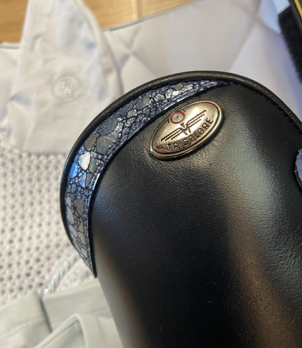 DeNiro Italo/01 Smooth Blue Icesky Rijlaarzen - Maddelin Equestrian De Niro Boot Co