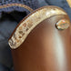 DeNiro Italo/01 Smooth Brown Iceperla Rijlaarzen - Maddelin Equestrian De Niro Boot Co