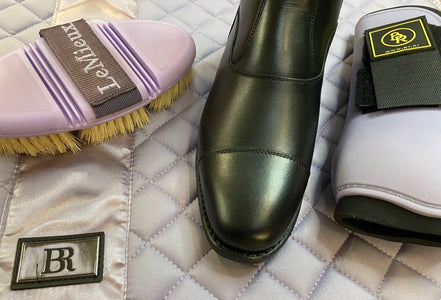 DeNiro Levante/01 Wrat Black Graglicine Rijlaarzen - Maddelin Equestrian De Niro Boot Co