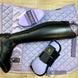 DeNiro Levante/01 Wrat Black Graglicine Rijlaarzen - Maddelin Equestrian De Niro Boot Co