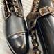 DeNiro Tintoretto Brushed Black Top Rodine Lucifumoro Rijlaarzen - Maddelin Equestrian De Niro Boot Co