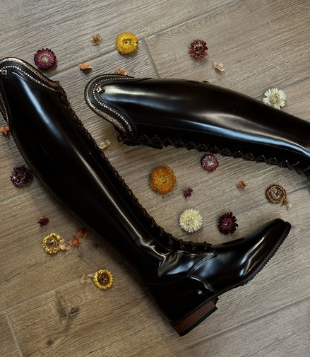DeNiro Tintoretto Brushed; Buongiorno Collection Rijlaarzen - Maddelin Equestrian De Niro Boot Co
