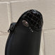 DeNiro Tricolore Salentino 01 Smooth Black - Lucido Black/Patent Black piping/Crystal Stones Rijlaarzen