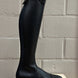 DeNiro Tricolore Salentino 01 Smooth Black - Lucido Black/Patent Black piping/Crystal Stones Rijlaarzen