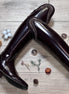 DeNiro Volta Brushed Brown Top Piccolo Swarovski Crystals 38 MA S Rijlaarzen - Maddelin Equestrian De Niro Boot Co