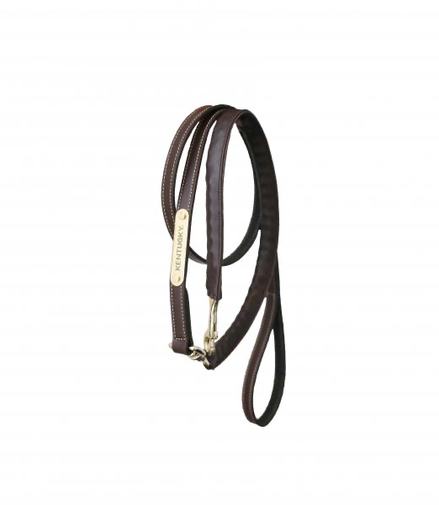 Kentucky Leder Presentatielijn Bruin met ketting 270 cm