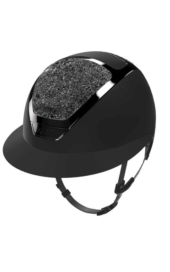 Kask Star Lady Chrome Black Swarovski Midnight Anthracite