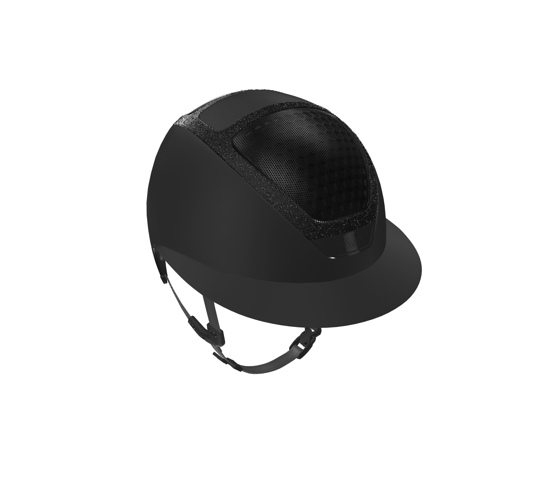 Kask Star Lady Hunter Black Crystals Frame Black – detailfoto 4