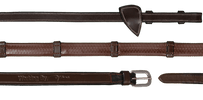 Dy'on 1/2 (13mm) Rubber Reins 7 loops Working coll. Teugels - Maddelin Equestrian Dy on