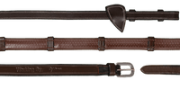 Dy'on 1/2 (13mm) Rubber Reins 7 loops Working coll. Teugels - Maddelin Equestrian Dy on