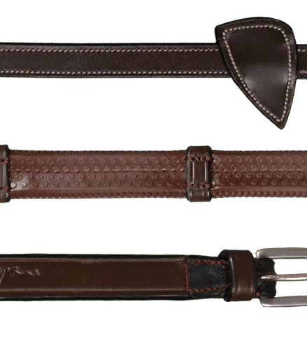 Dy'on 1/2 (13mm) Rubber Reins 7 loops Working coll. Teugels - Maddelin Equestrian Dy on