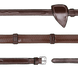 Dy'on 1/2 (13mm) Rubber Teugels 7 Lederen Stops Hunter Coll. Teugels - Maddelin Equestrian Dy on