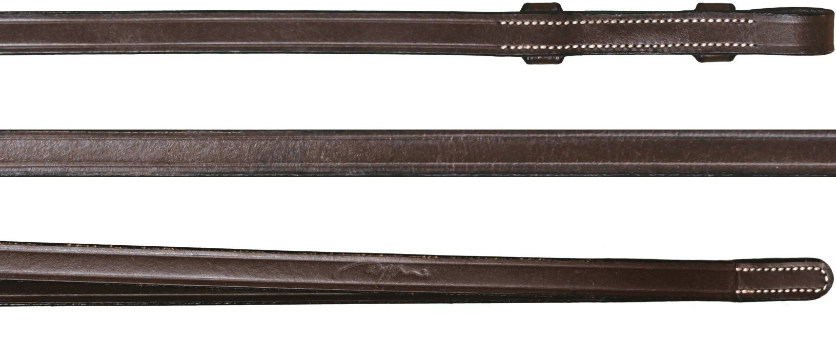 Dy'on 1/2 Full Leather Stang & Trens Trens Working Coll. Teugels - Maddelin Equestrian Dy on