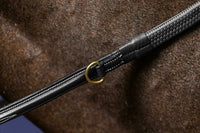 Dy'on 1/2 Howlett Rubber Teugels met 7 Lederen Stops Teugels - Maddelin Equestrian Dy on