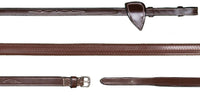 Dy'on 1/2 Rubber Teugels Hunter Teugels - Maddelin Equestrian Dy on