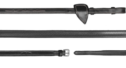 Dy'on 1/2 Rubber Teugels Hunter Teugels - Maddelin Equestrian Dy on