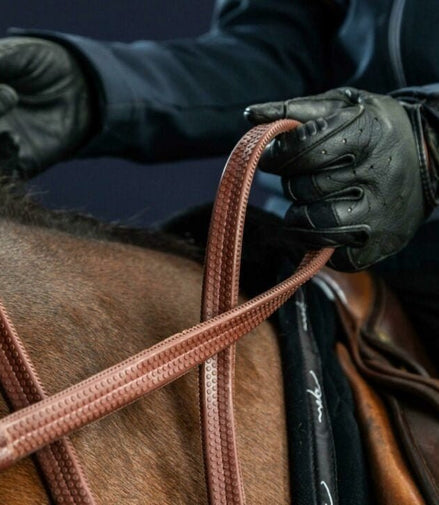 Dy'on 1/2 Rubber Teugels Hunter Teugels - Maddelin Equestrian Dy on