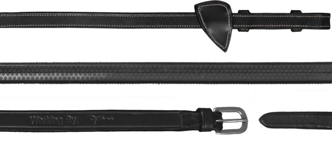 Dy'on 1/2 Rubber teugels - Working Collection Teugels - Maddelin Equestrian Dy on