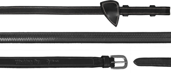 Dy'on 1/2 Rubber teugels - Working Collection Teugels - Maddelin Equestrian Dy on