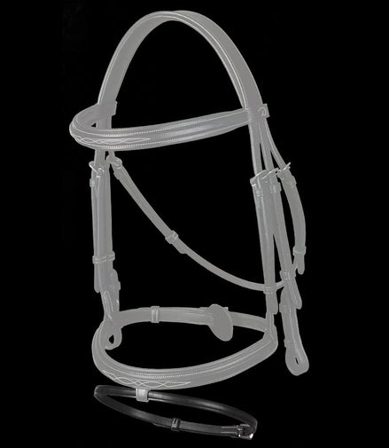 Dy'on 3/8 (10mm) Gecombineerde Neusriem Toebehoren hoofdstellen - Maddelin Equestrian Dy on