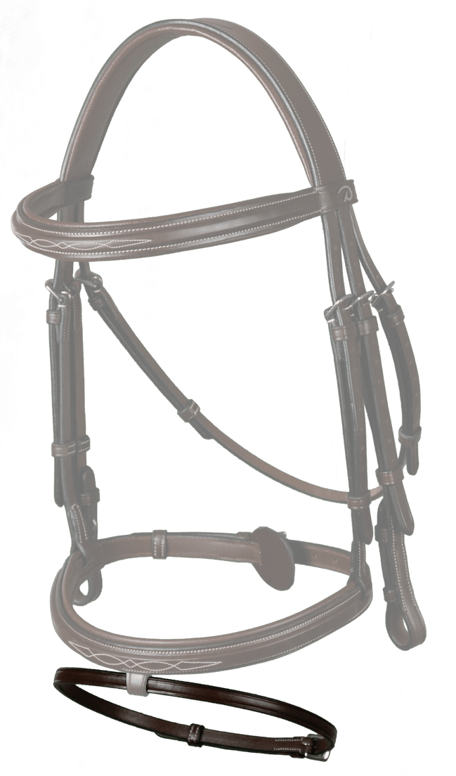 Dy'on 3/8 (10mm) Gecombineerde Neusriem Toebehoren hoofdstellen - Maddelin Equestrian Dy on