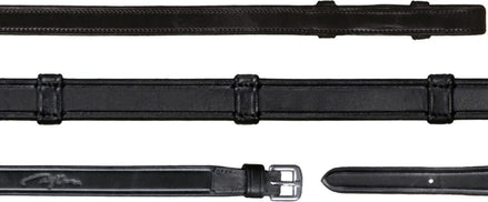 Dy'on 5/8 Full Leather Reins 7 Leather Loops Teugels - Maddelin Equestrian Dy on