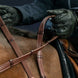 Dy'on 5/8 Hunter reins 7 loops (No stopper) New Eng. Teugels - Maddelin Equestrian Dy on