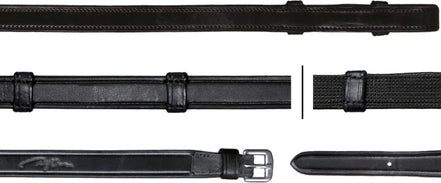 Dy'on 5/8 Hunter reins 7 loops (No stopper) New Eng. Teugels - Maddelin Equestrian Dy on