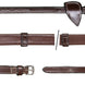 Dy'on 5/8'' Hunter Reins with 7 leather loops Teugels - Maddelin Equestrian Dy on