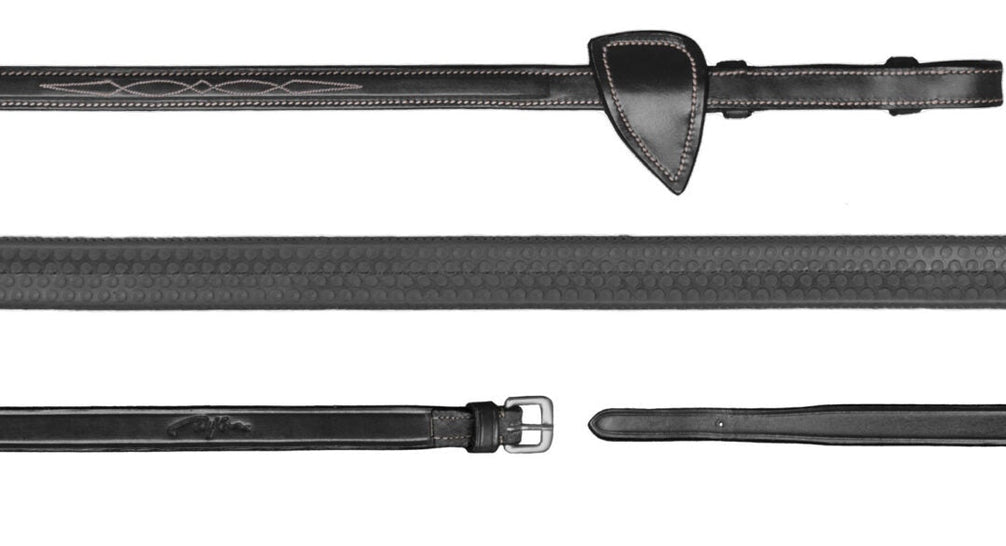 Dy'on 5/8 Rubber Reins Hunter Teugels - Maddelin Equestrian Dy on