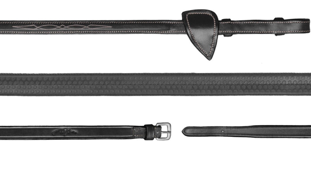 Dy'on 5/8 Rubber Reins Hunter Teugels - Maddelin Equestrian Dy on