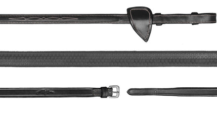 Dy'on 5/8 Rubber Reins Hunter Teugels - Maddelin Equestrian Dy on