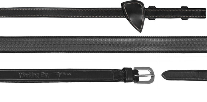 Dy'on 5/8" Rubber Teugels - Working Teugels - Maddelin Equestrian Dy on