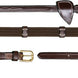 Dy'on 5/8 Web Reins With 9 Leather Loops Teugels - Maddelin Equestrian Dy on