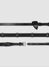 Dy'on 5/8" Webband teugels met 9 leren passanten Teugels - Maddelin Equestrian Dy on