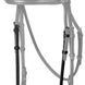 Dy'on Adjustable Drop Noseband Black Cob Neusriemen & Co - Maddelin Equestrian Dy on