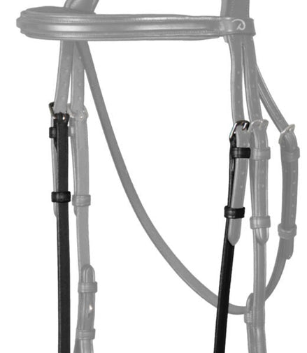 Dy'on Adjustable Drop Noseband Black Cob Neusriemen & Co - Maddelin Equestrian Dy on