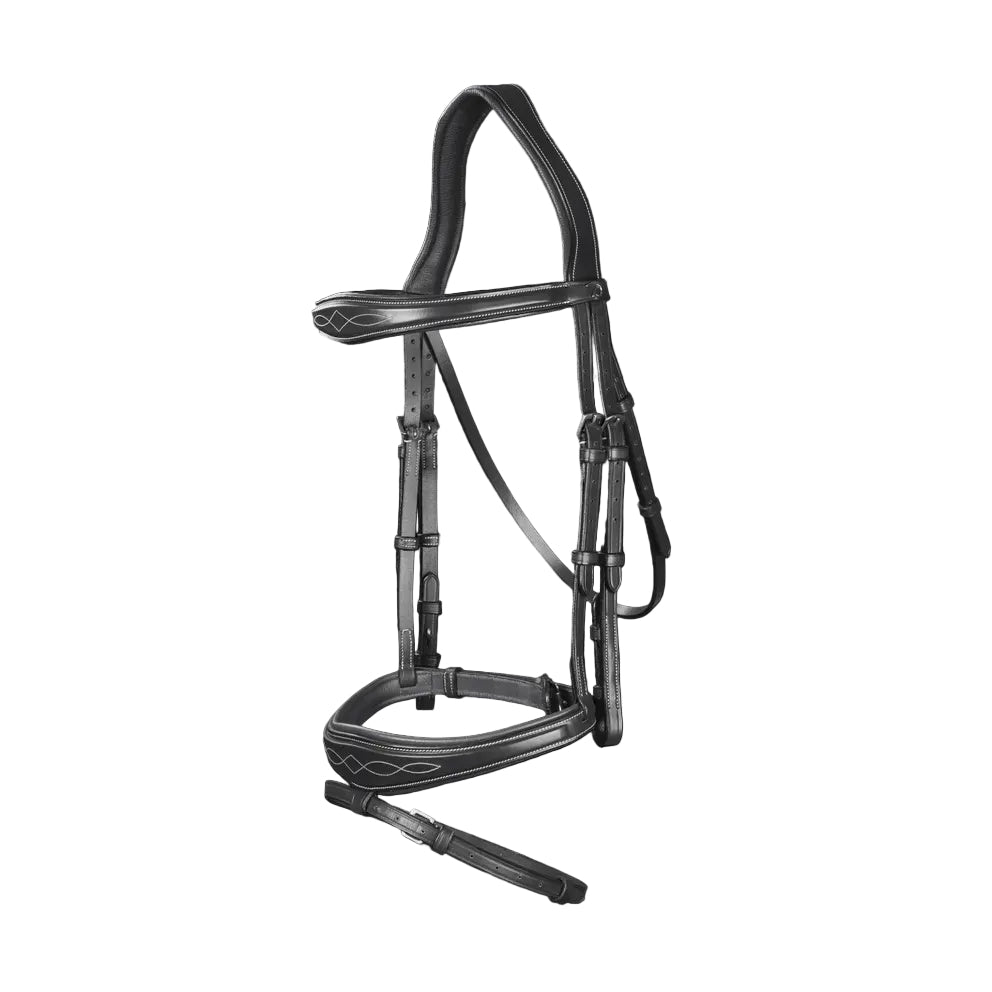 Dy'on Anatomic Flash Noseband Hoofdstel Hunter Trenshoofdstellen - Maddelin Equestrian Dy on