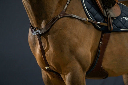 Dy'on Anatomical Breastplate D Collection Borstriemen en martingalen - Maddelin Equestrian Dy on