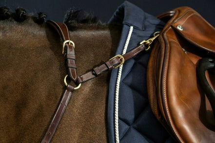 Dy'on Anatomical Breastplate D Collection Borstriemen en martingalen - Maddelin Equestrian Dy on